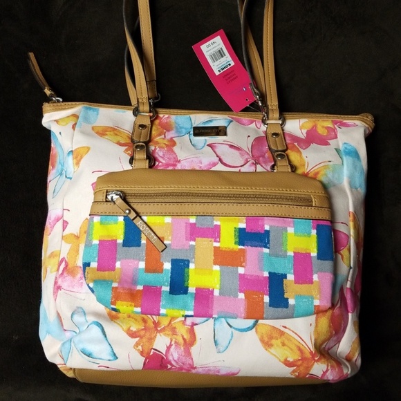 rosetti butterfly handbag